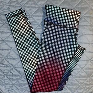 Lululemon Wunder Under Pant III - Full Length Legging Size 8 in Cosmic Dot White